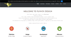 Desktop Screenshot of flykickdesign.com